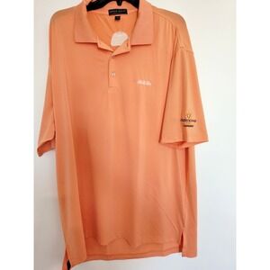 Peter Millar Mountainside Collection Orange PoloShirt Schwab Cup Championship XL